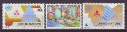 UNITED NATIONS New York 637-639,unused - Unused Stamps