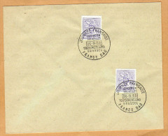 Enveloppe Cover Brief 849 Journée Française Exposition Bruxelles - Briefe U. Dokumente