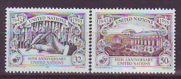 UNITED NATIONS New York 687-688,unused - Unused Stamps