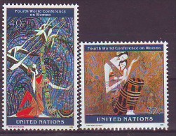 UNITED NATIONS New York 689-690,unused - Unused Stamps