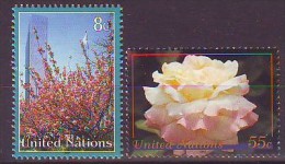 UNITED NATIONS New York 730-731,unused - Unused Stamps