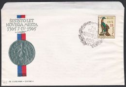 Yugoslavia 1965, Illustrated  Cover "600 Years Of Novo Mesto"  W./special Postmark "Novo Mesto ", Ref.bbzg - Briefe U. Dokumente