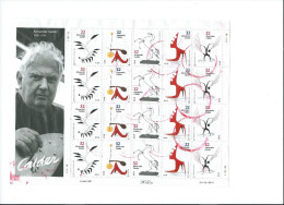 USA 1998 Calder Sheet Of 20 $6.40 USED SC 3198-3202 YV 2715-2719 MI 2943-47 SG 3413-17 - Fogli Completi