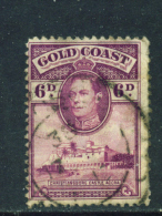 GOLD COAST  -  1938  Definitives  6d  Used As Scan - Gold Coast (...-1957)