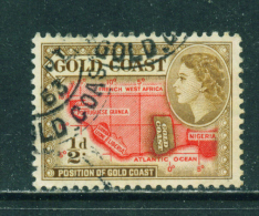 GOLD COAST  -  1952  Definitives  1/2d  Used As Scan - Côte D'Or (...-1957)