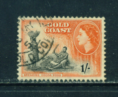 GOLD COAST  -  1952  Definitives  1s  Used As Scan - Côte D'Or (...-1957)