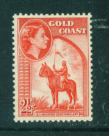 GOLD COAST  -  1952  Definitives  21/2d  Mounted Mint - Gold Coast (...-1957)