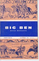 BIG BEN N° 12, Novembre 1964, DEBUTANTS, Revue Mensuelle POUR APPRENDRE L´ANGLAIS, Publication Claude PICHON - 6-12 Ans