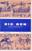 BIG BEN N° 16, Mars 1965,  DEBUTANTS, Revue Mensuelle POUR APPRENDRE L´ANGLAIS, Publication Claude PICHON - 6-12 Ans