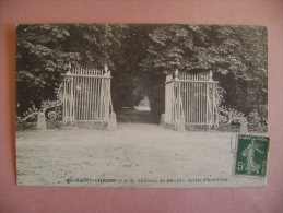 CP   SAINT CHERON  N°46 CHATEAU DE BAVILLE GRILLE D HONNEUR - Saint Cheron