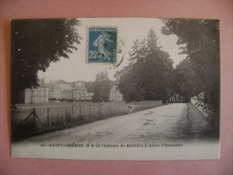 CP   SAINT CHERON   N°47 CHATEAU DE BAVILLE  ALLEE D HONNEUR - Saint Cheron