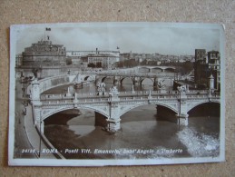 Rm1479)  Roma -   Ponti Vittorio Emanuele, Sant' Angelo E Umberto - Pontes