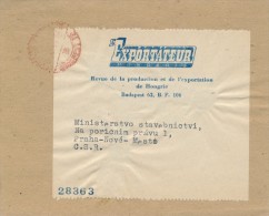 I4095 - Hungary (1958) Budapest 72 (Only The Front Cover!) - Briefe U. Dokumente