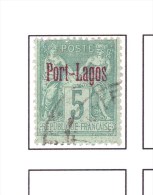 FRANCE Former Colonies Port Lagos Yvert Cat N°1  Very Fine Used - Usados