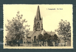 LANGEMARCK: De Kerk, Niet Gelopen Postkaart  (GA12443) - Langemark-Poelkapelle