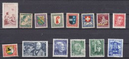 LOT  PJ    NEUFS*  (CHARNIERES)   CATALOGUE ZUMSTEIN - Unused Stamps