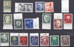 LOT  PJ    NEUFS**   CATALOGUE ZUMSTEIN - Unused Stamps
