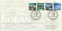 Glaciologie (Paysages De L´Antarctique) Iceberg Alley, Glacial Flow, Frozen Sea, Etc. Base ILE MACQUARIE - Cartas & Documentos