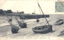 PICARDIE - 80 - SOMME - CAYEUX SUR MER - LE HOURDEL - Le Port à Maris Basse - Le Hourdel