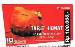 INDONESIA - TELKOMSEL  (GSM RECHARGE) - TARIF HEMAT    EXP.  4.2006  - USED  -  RIF. 8037 - Indonesia