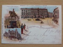 Bromberg /Bydgoszcz 1899 Year / Gruss Aus   / Reproduction - Westpreussen