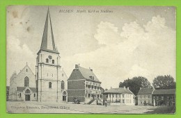 BILSEN  / Markt, Kerk En Stadhuis  (1909) - Bilzen