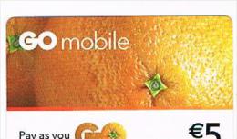 MALTA - GO MOBILE RECHARGE GSM   -  FRUIT    - USED  -  RIF. 8050 - Malte