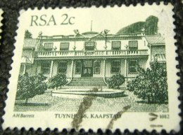 South Africa 1982 Tuyhuys Kaapstad 2c - Used - Usados