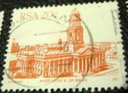 South Africa 1982 Post Office Durban 20c - Used - Oblitérés