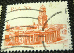 South Africa 1982 Post Office Durban 20c - Used - Gebraucht