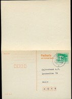 DDR P90 Antwort-Postkarte LETZTTAG DDR-Mark 30.6.1990 - Postkaarten - Gebruikt