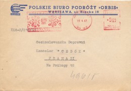 I4158 - Poland (1961) Warszawa 1: ORBIS Visit Poland - Covers & Documents