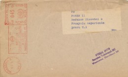I4163 - Poland (1956) Warszawa 5: NOT Naczelna Organizacja Techniczna W Polsce (only Front Cover) - Lettres & Documents