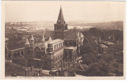 England Great Britain UK United Kingdom, Rochester Cathedral From The Castle - Rochester