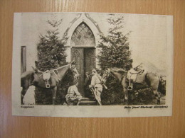Croatia  ? Nagypéntek - Hussars In Front Of Church Entrance  -  WWI -grande Guerre 1916-18 - Military -  Print   W20 - Autres & Non Classés
