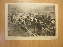 Greek -Macedonian Border - Bulgarians And Germans At The Border  -  WWI -grande Guerre 1916-18 - Military -  Print   W25 - Autres & Non Classés