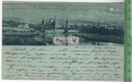 Aschaffenburg 1899,-Verlag: Samhaber, Aschaffenburg, POSTKARTE, Mit Frankatur, Mit Stempel ASCHAFFENBURG - Aschaffenburg