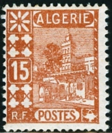 ALGERIA, COLONIA FRANCESE, FRENCH COLONY, MOSCHEA DI SIDI ABDER RAHMAN, 1926-1939, NUOVO (MLH*), Scott 38 - Ongebruikt