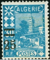 ALGERIA, COLONIA FRANCESE, FRENCH COLONY, MOSCHEA DI SIDI ABDER RAHMAN, 1927, NUOVO (MLH*), Scott 69 - Ungebraucht