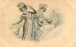 Illustrateurs - Illustrateur - Style Viennoise - Femmes - Chapeaux - Femme Avec Chapeau - état - Vienne