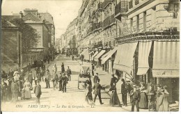 CPA  PARIS  Rue De Gergovie  10046 - Arrondissement: 14