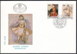 Yugoslavia 1992, FDC Cover "International Kids Meet "Joy Of Europe"", Ref.bbzg - FDC