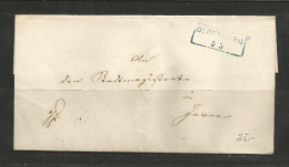 TOP!! VORPHILATELIE * STADTMAGISTRAT IN JEVER VON OLDENBURG * 1855  **!! - Prephilately