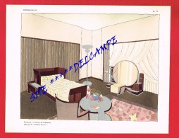 ART - DECORATION - SALON 1929 - CHAMBRE A COUCHER - E. KOHLMANN édité Par Le " Studium Louvre " - Other Plans