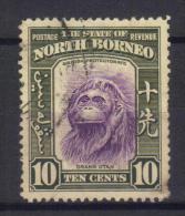 W380 - BORNEO DEL NORD 1938 , Yvert N. 248 Usato - Noord Borneo (...-1963)