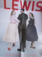 Dépliant-Affiche (42-58 Cm) : Rétrospective Jerry Lewis Avec Une Carte - Altri & Non Classificati