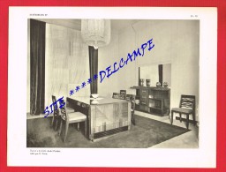 ART - DECORATION - SALON 1929 - SALLE A MANGER - André FRECHET édité Par E. VEROT - Other Plans