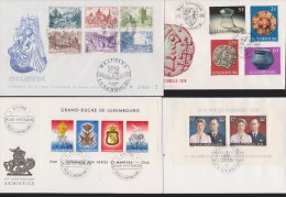 LUXEMBOURG   LOT  FDC    Réf  6832 - Otros & Sin Clasificación