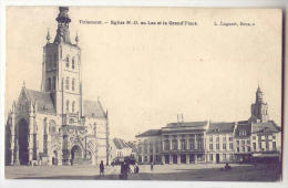 C1398 - Tirlemont - Eglise N.D. Au Lac Et La Grand´Place - Tienen