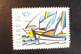 Islande - Année 1998 - Navires De Plaisance - Y.T. 837  - Oblitéré - Used - Gestempeld. - Used Stamps